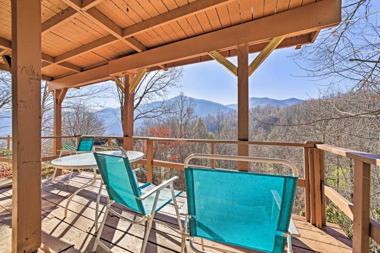 Mountain-View Maggie Valley House With Spacious Deck المظهر الخارجي الصورة