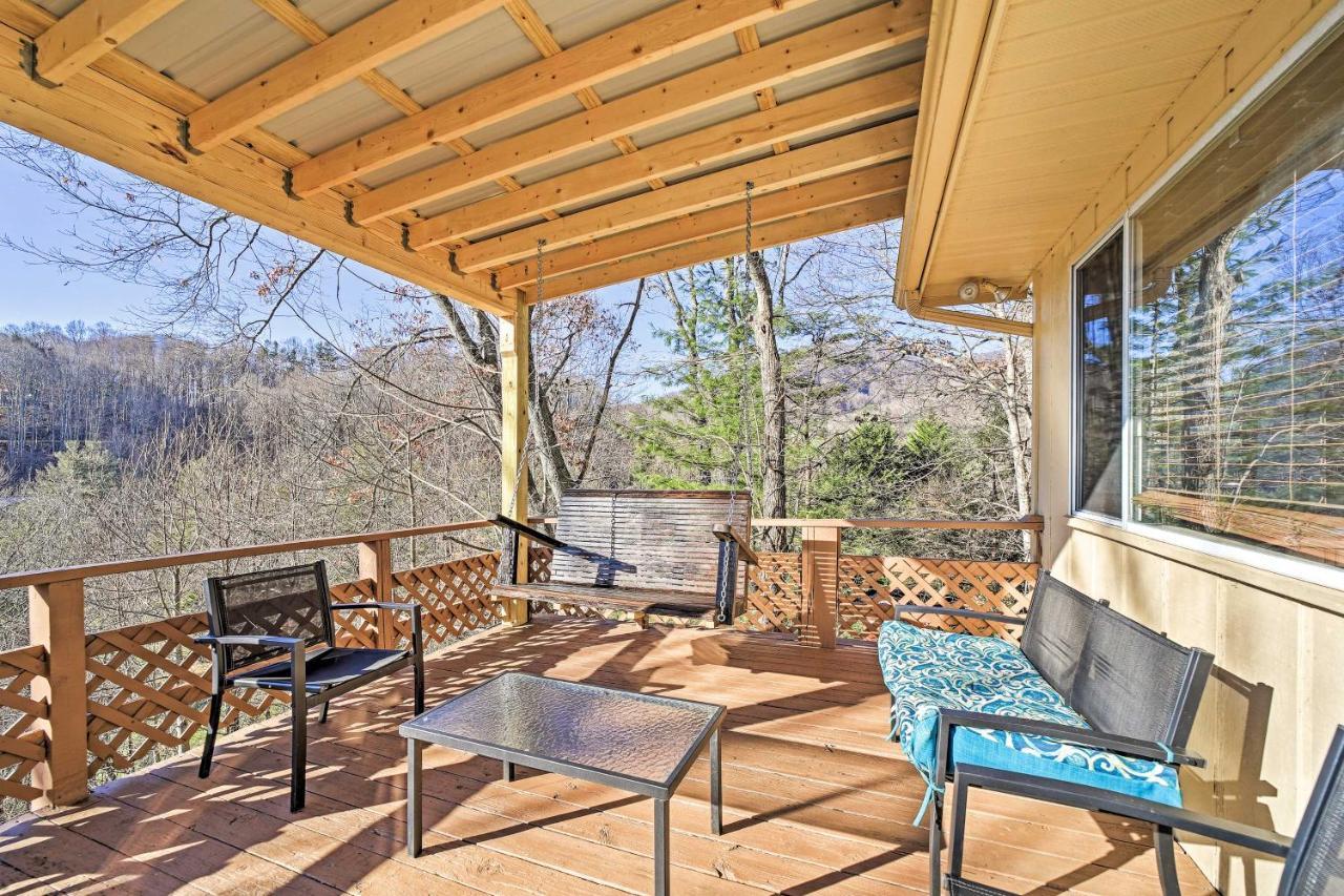 Mountain-View Maggie Valley House With Spacious Deck المظهر الخارجي الصورة